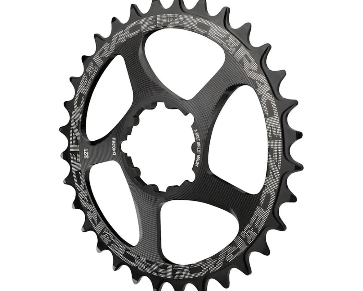 Race Face Narrow-Wide SRAM GXP Direct Mount Chainring (Black) (Single) (26T) (3mm Offset/Boost)