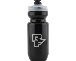 Race Face Purist Water Bottle w/ MoFlo Cap (Black) (22oz)