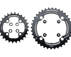 Race Face Turbine 11 Speed Chainrings (Black) (2 x 11 Speed) (64/104mm BCD) (Inner & Outer) (34/24T)