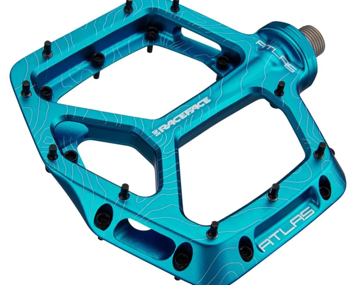 Race Face Atlas Platform Pedals (Turquoise)