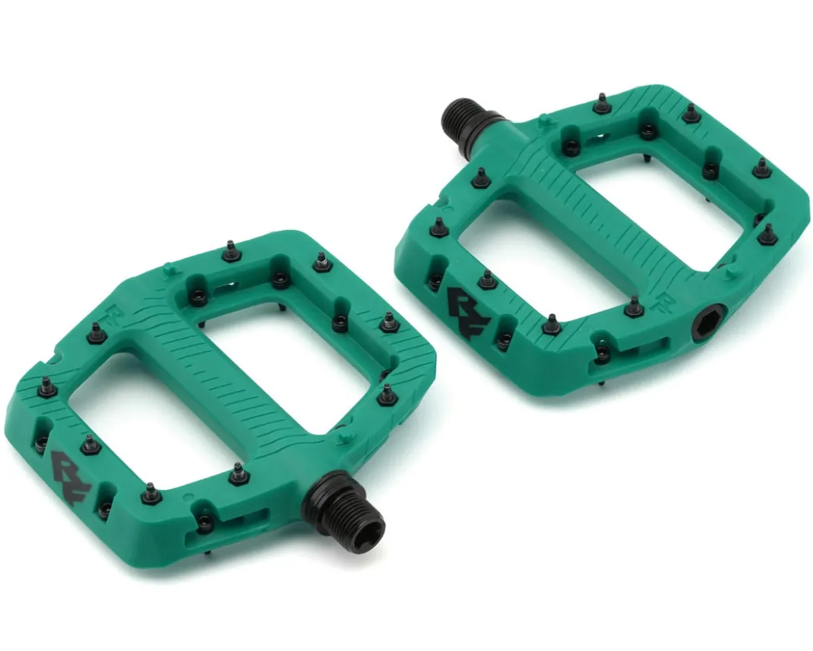 Race Face Chester Composite Platform Pedals (Green) (S)