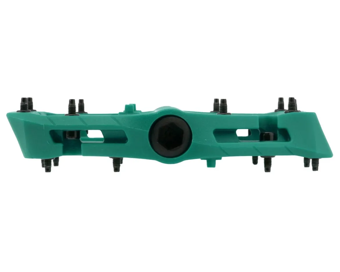 Race Face Chester Composite Platform Pedals (Green) (S)