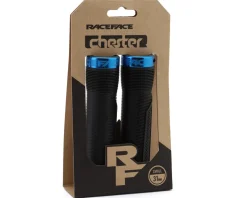 Race Face Chester Lock-On Grips (Black/Blue) (31mm)