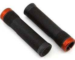 Race Face Chester Lock-On Grips (Black/Orange) (31mm)