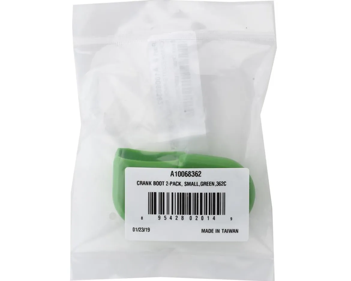 Race Face Crank Boots for Aluminum Cranks (Green) (Pair)