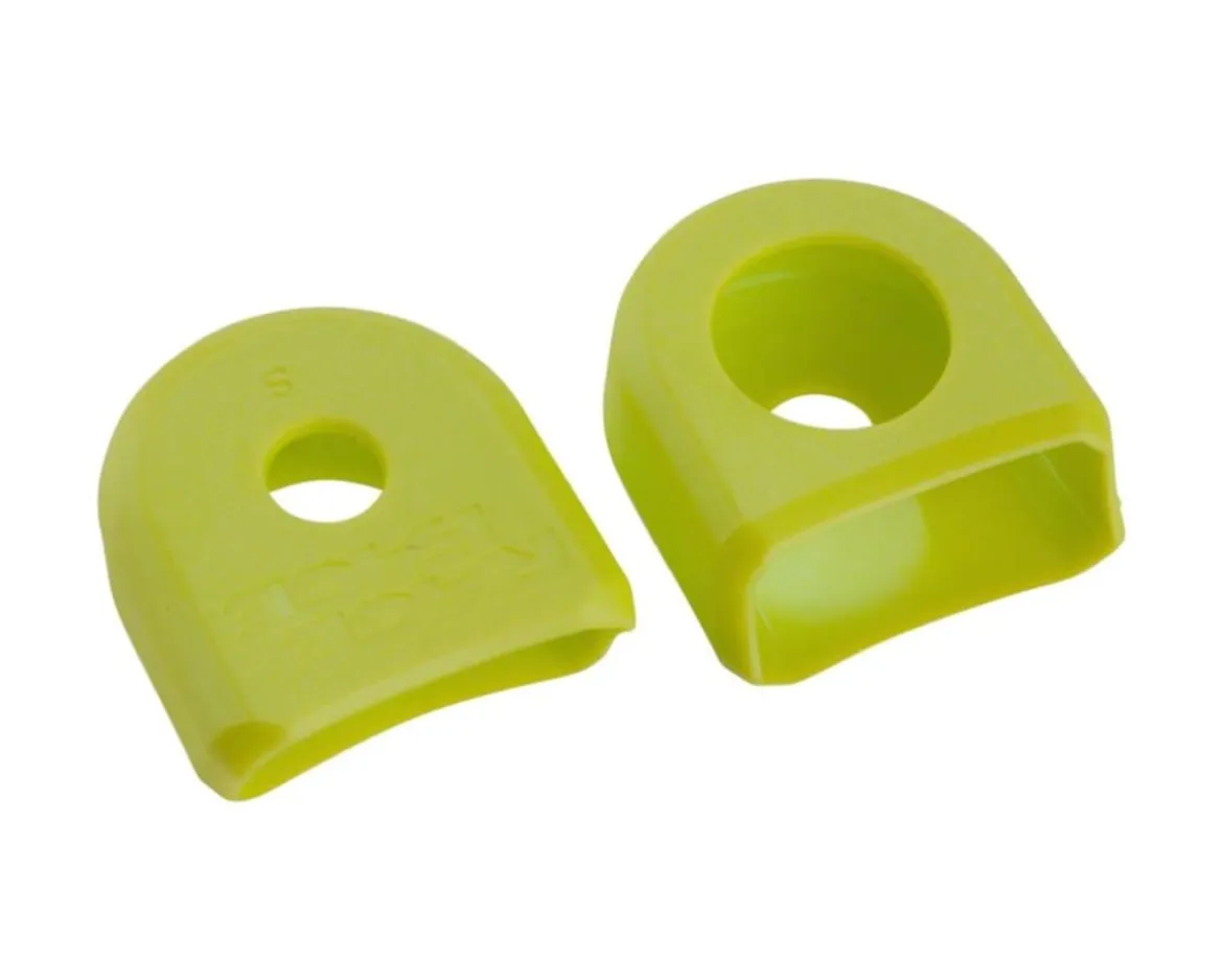 Race Face Crank Boots for Aluminum Cranks (Yellow) (Pair)