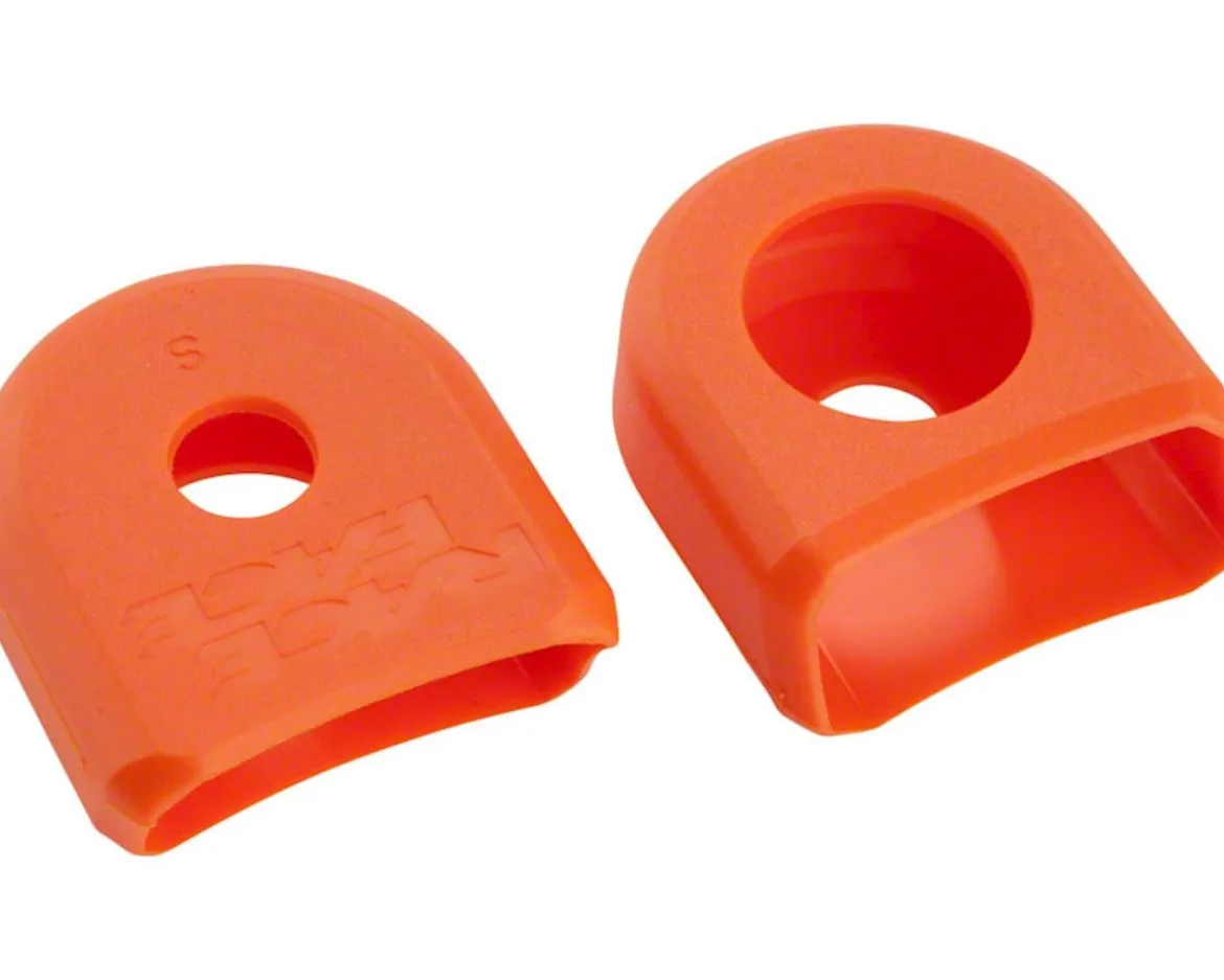 Race Face Crank Boots for Aluminum Cranks (Orange) (Pair)