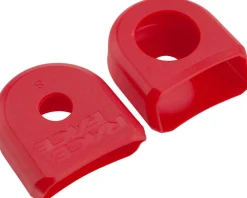 Race Face Crank Boots for Aluminum Cranks (Red) (Pair)