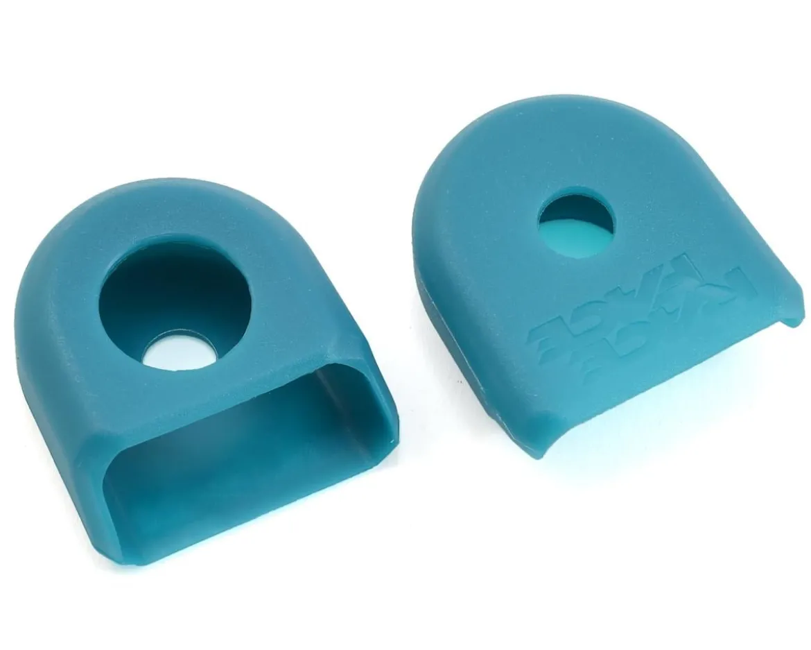 Race Face Crank Boots for Carbon Cranks (Turquise) (2)