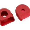 Race Face Crank Boots for Carbon Cranks (Red) (2)