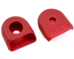 Race Face Crank Boots for Carbon Cranks (Red) (2)