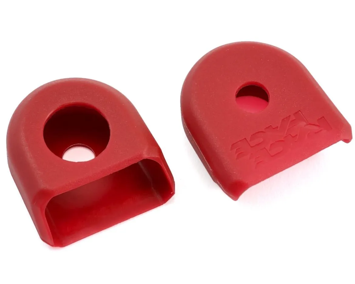 Race Face Crank Boots for Carbon Cranks (Red) (2)