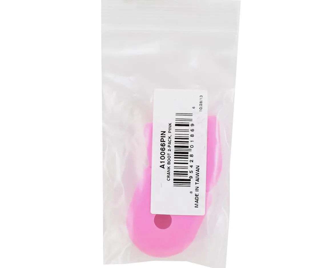 Race Face Crank Boots for Carbon Cranks (Pink) (2)
