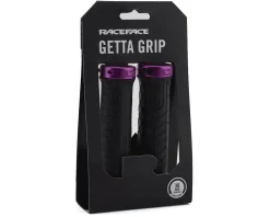 Race Face Getta Grips (Black/Purple) (30mm)