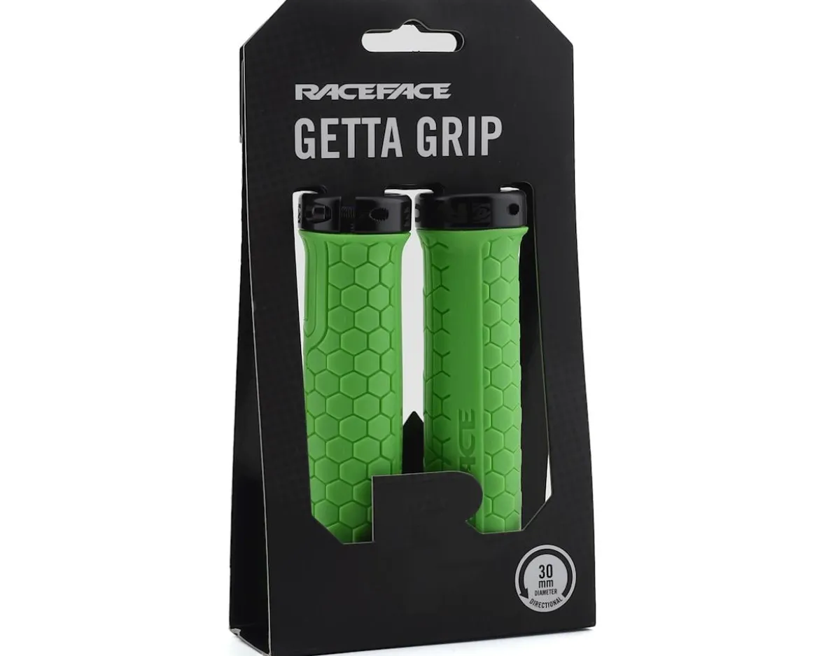Race Face Getta Grips (Green/Black) (30mm)