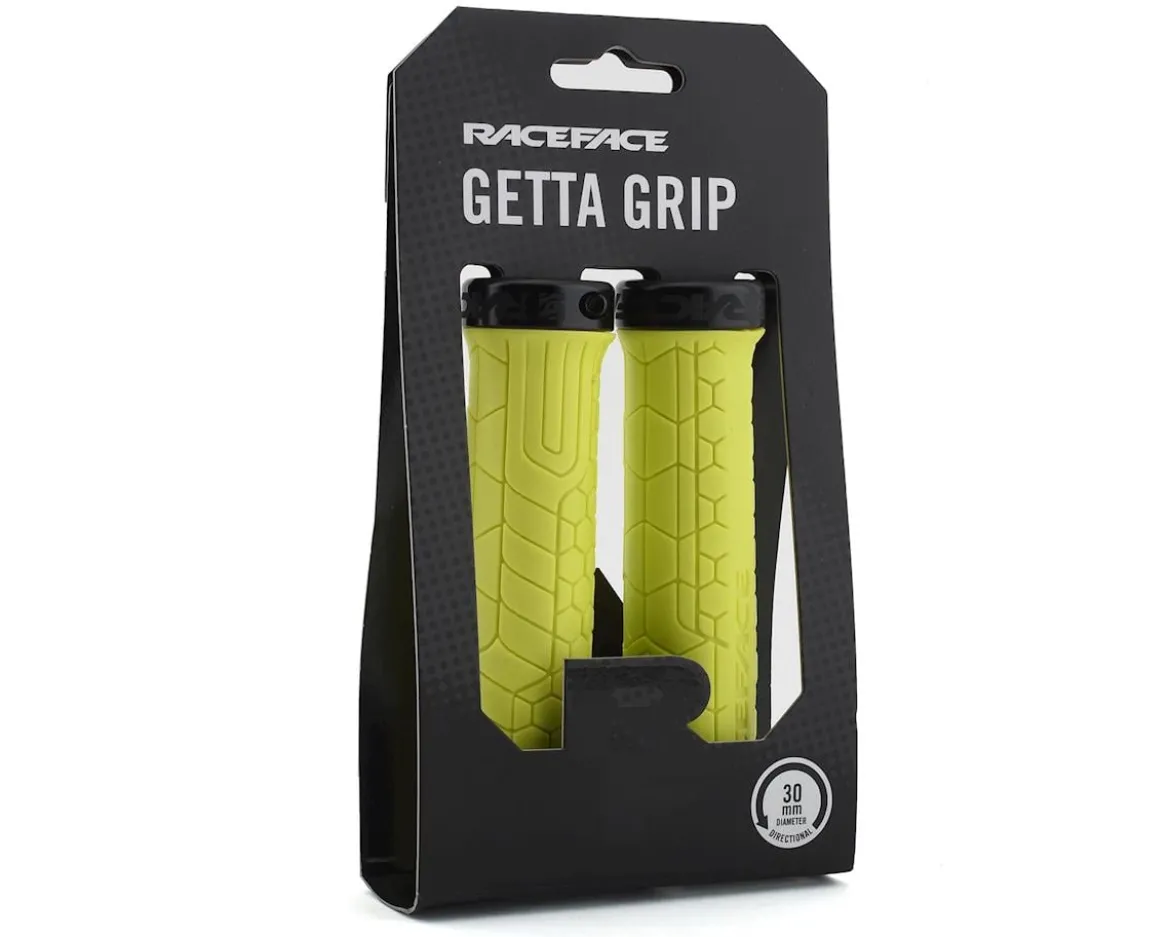 Race Face Getta Grips (Yellow/Black) (30mm)