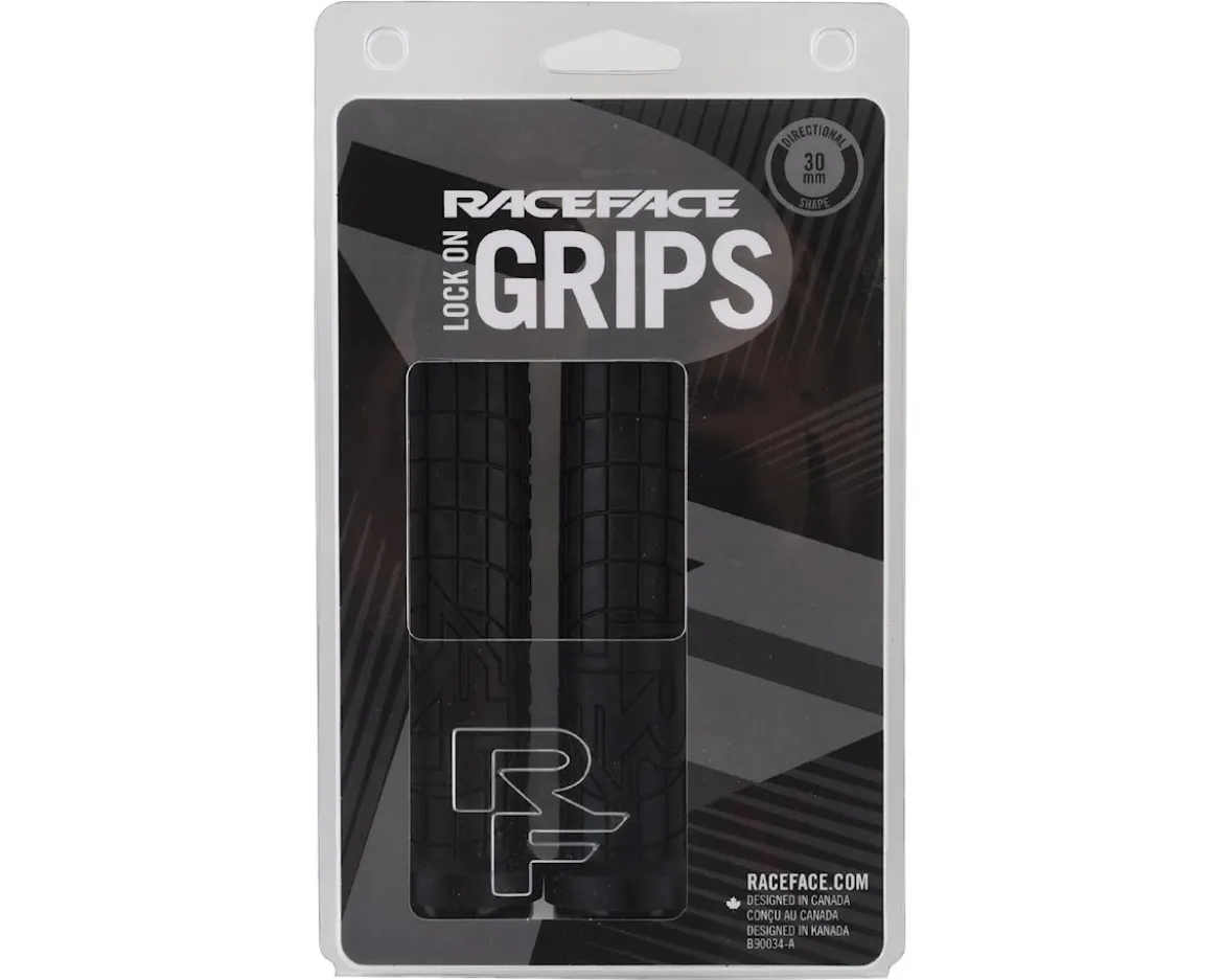Race Face Grippler Lock-On Grips (Black) (30mm)