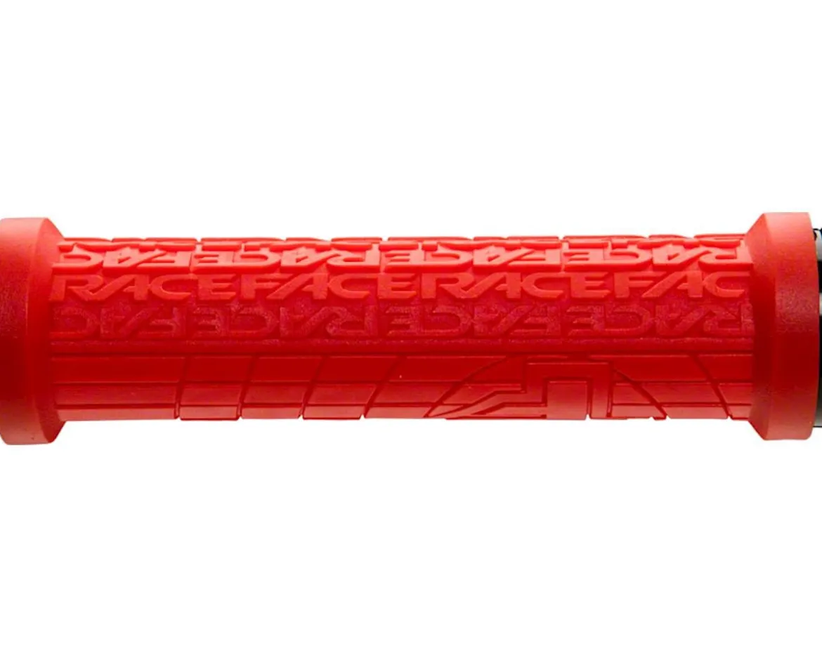 Race Face Grippler Lock-On Grips (Red) (30mm)