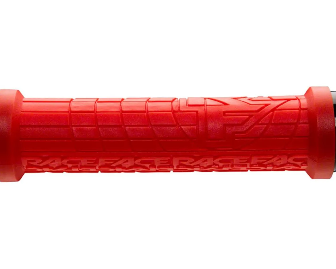 Race Face Grippler Lock-On Grips (Red) (30mm)