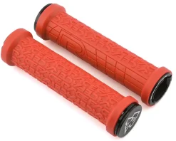 Race Face Grippler Lock-On Grips (Red) (30mm)