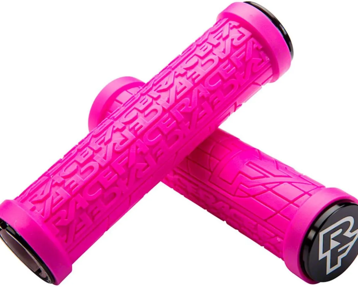 Race Face Grippler Lock-On Grips (Magenta) (30mm)