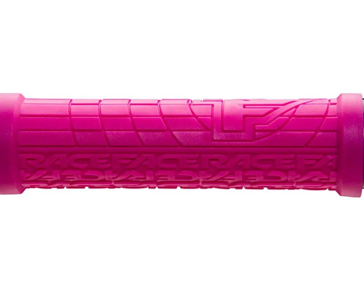 Race Face Grippler Lock-On Grips (Magenta) (30mm)