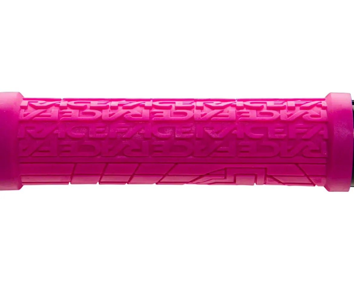 Race Face Grippler Lock-On Grips (Magenta) (30mm)