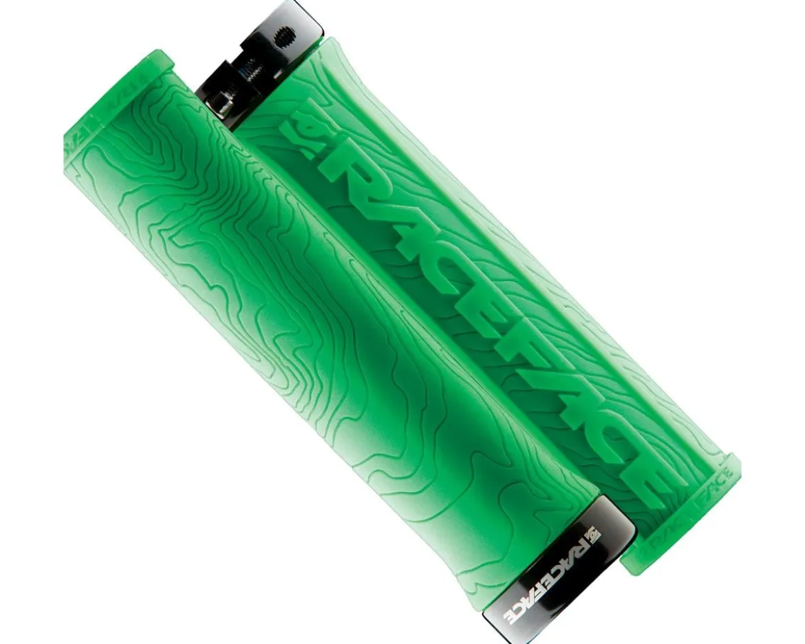 Race Face Half Nelson Lock-On Grips (Green)