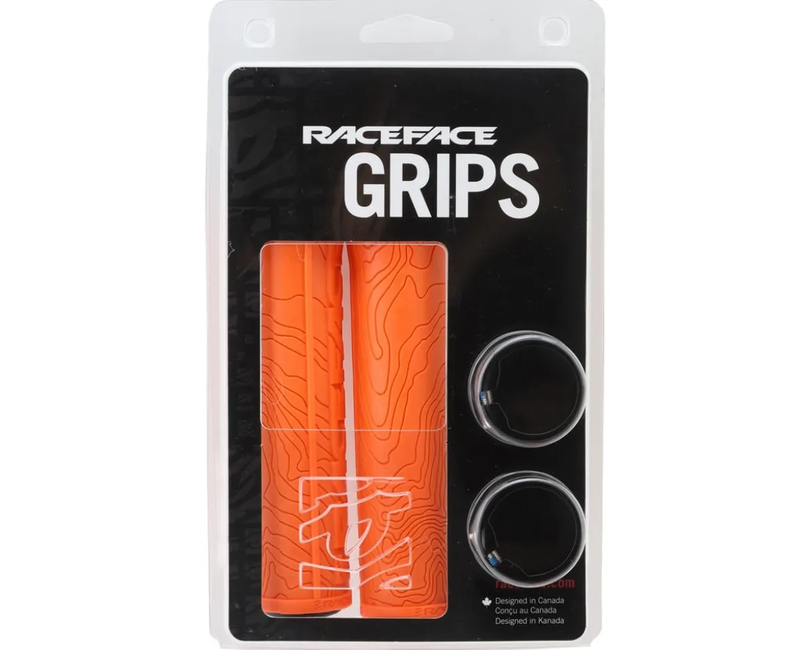 Race Face Half Nelson Lock-On Grips (Orange)