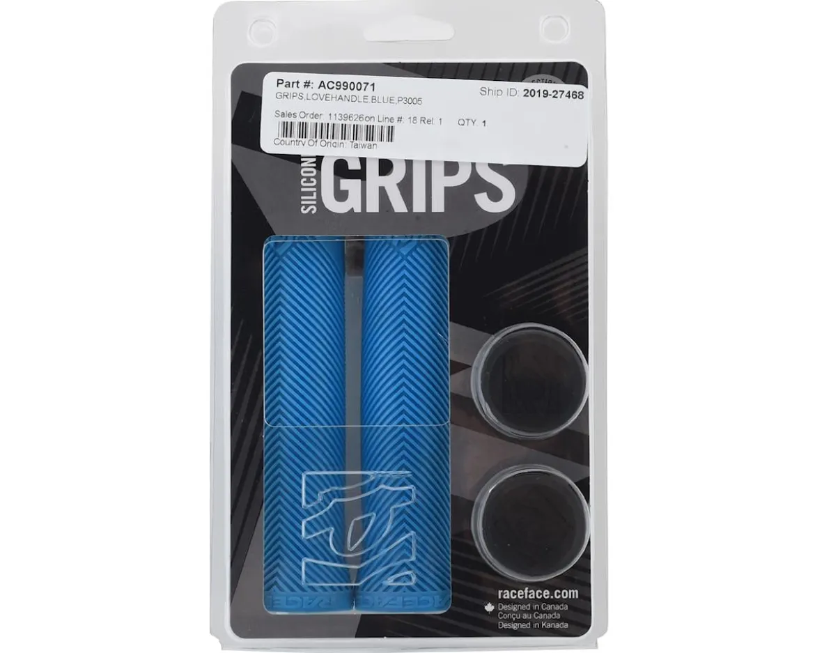Race Face Love Handle Grips (Blue)