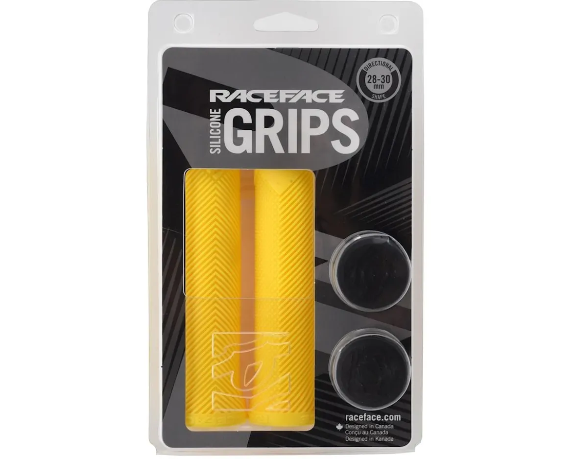 Race Face Love Handle Grips (Neon Yellow)