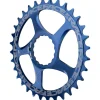 Race Face Narrow-Wide CINCH Direct Mount Chainring (Blue) (1 x 9-12 Speed) (Single) (26T) (3mm Offset/Boost)
