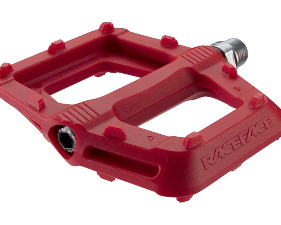 Race Face Ride Composite Platform Pedals (Red)