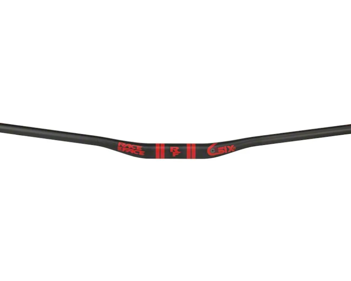 Race Face SIXC Carbon Riser Handlebar (Red) (35.0mm) (20mm Rise) (820mm) (5/8° Sweep)