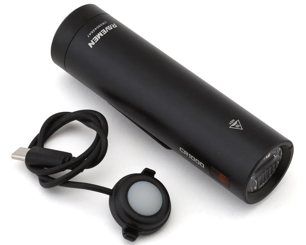 Ravemen CR1000 Headlight (Black) (1000 Lumens)