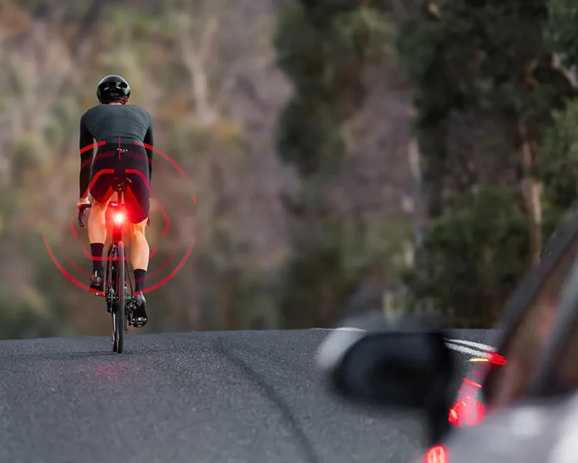 Ravemen NT201 Radar Tail Light (Black) (80 Lumens)