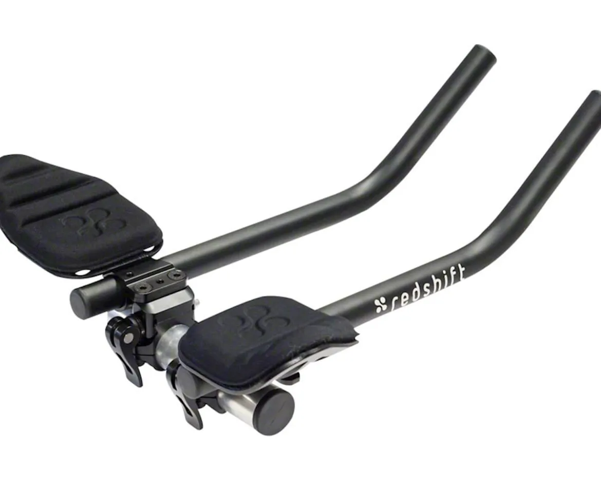 Redshift Sports QR L-Bend Aero Bars (Black) (Aluminum)