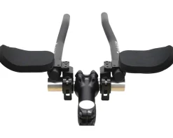 Redshift Sports QR S-Bend Aero Bars (Black) (Aluminum)