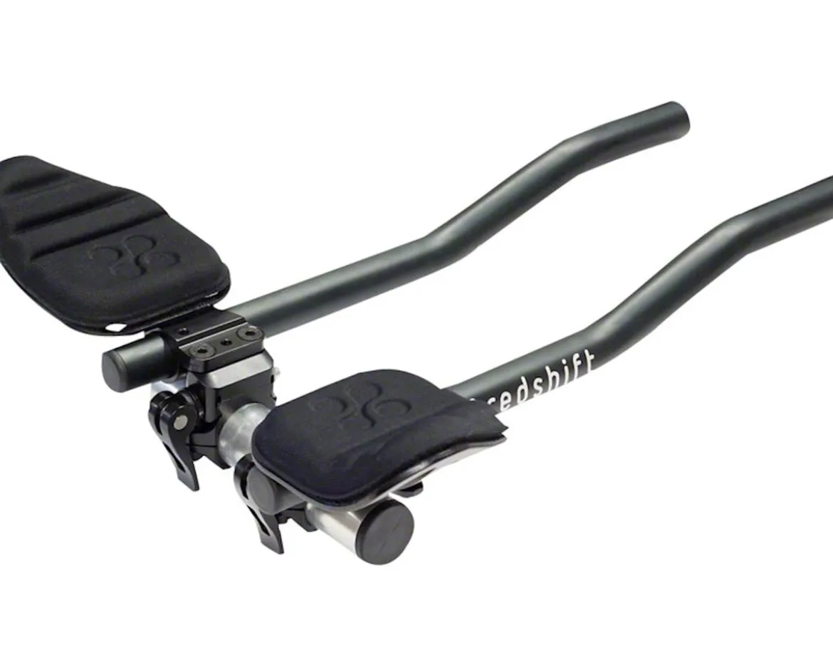 Redshift Sports QR S-Bend Aero Bars (Black) (Aluminum)