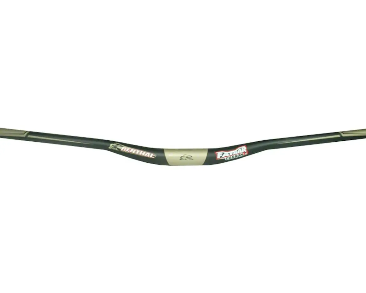 Renthal FatBar Carbon Handlebar (Black) (35.0mm) (10mm Rise) (800mm) (5/7° Sweep)