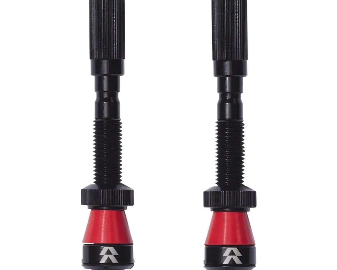 Reserve Wheels Fillmore Tubeless Valves (Black) (Pair) (50mm)