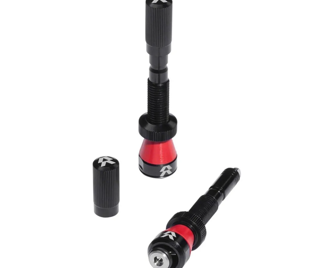 Reserve Wheels Fillmore Tubeless Valves (Black) (Pair) (50mm)