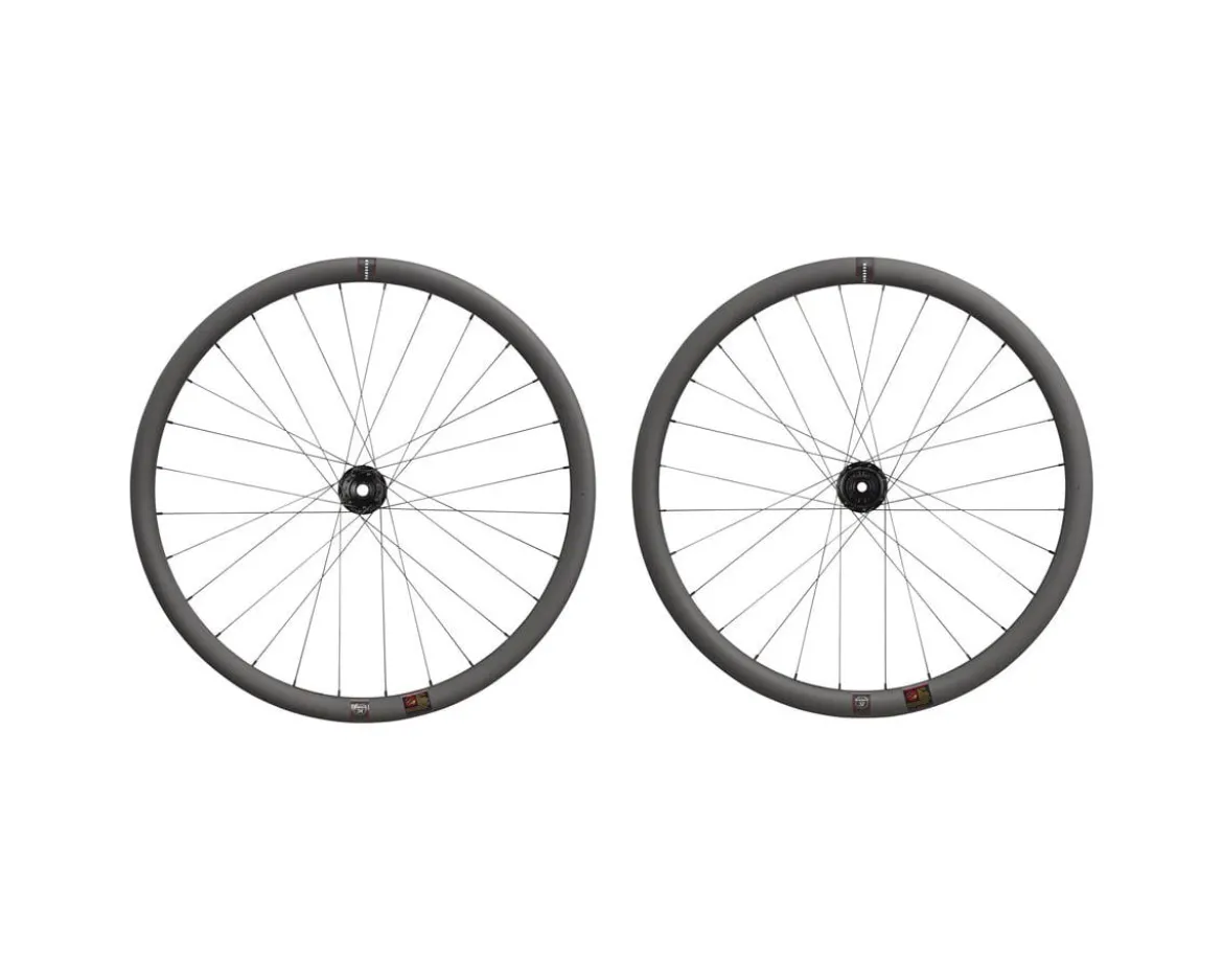 Reserve Wheels 34/37 Turbulent Aero Road Wheelset (700c) (12 x 100/12 x 142mm) (Centerlock) (Carbon Rims) (DT 350 Hubs) (SRAM XDR)