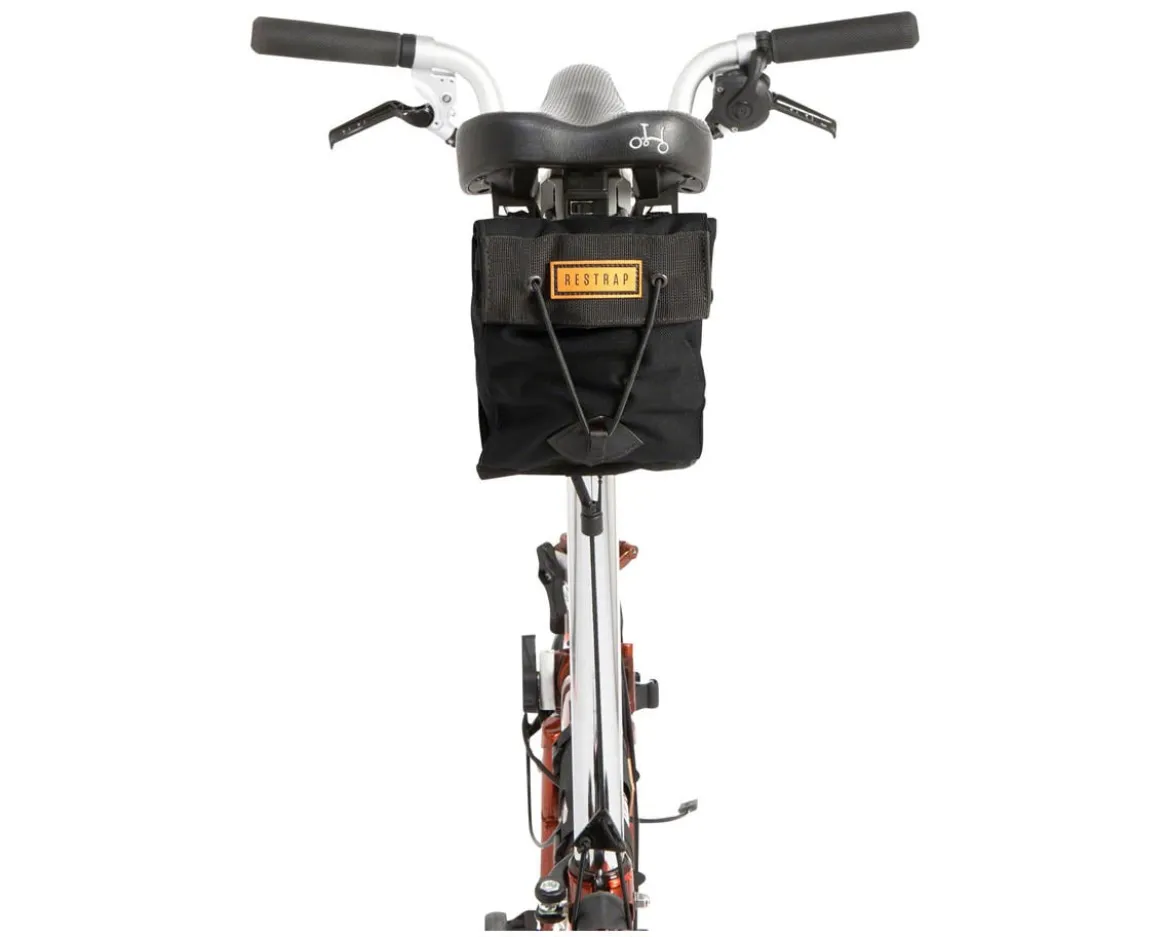 Restrap City Saddle Bag (Black) (Small)