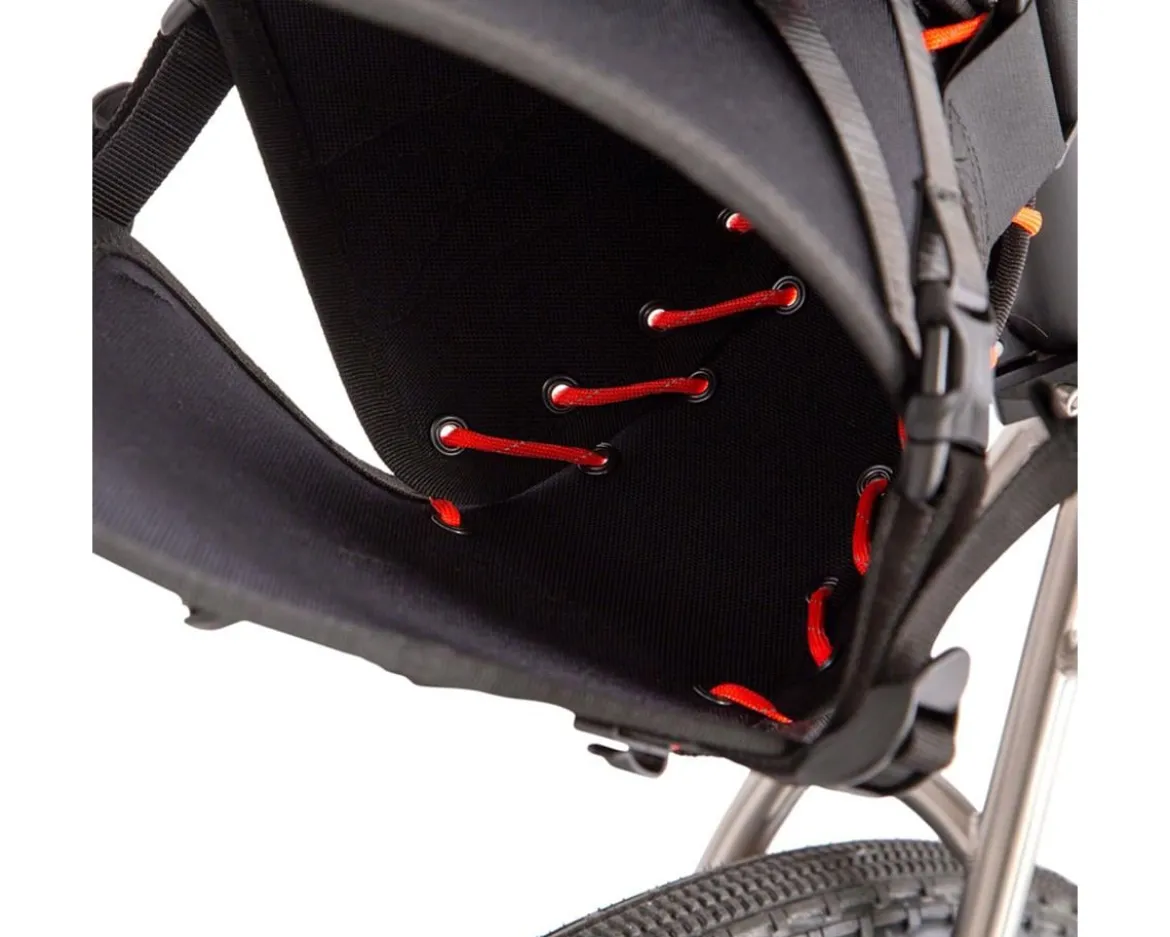 Restrap Seat Bag (Black/Orange) (Small) (8L)