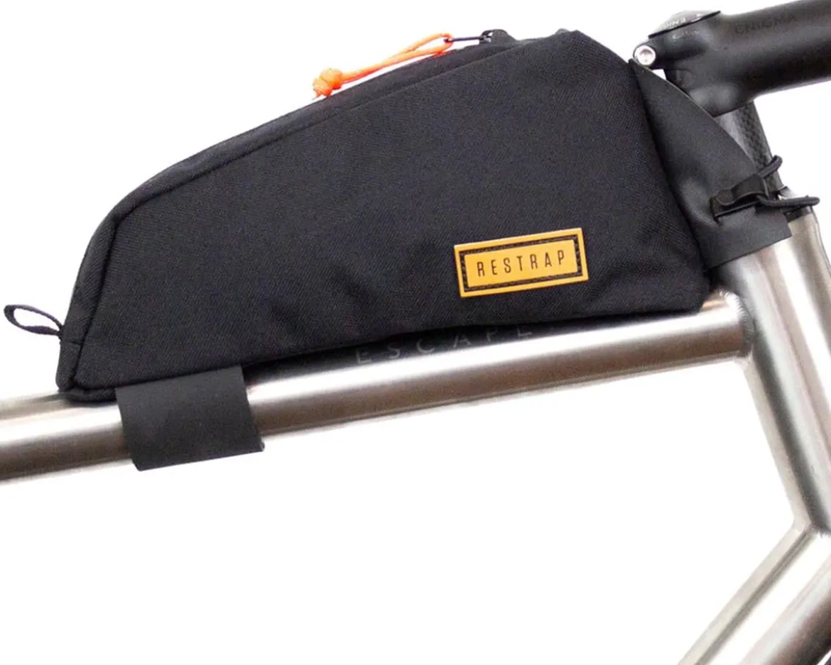 Restrap Strap-On Top Tube Bag (Black )