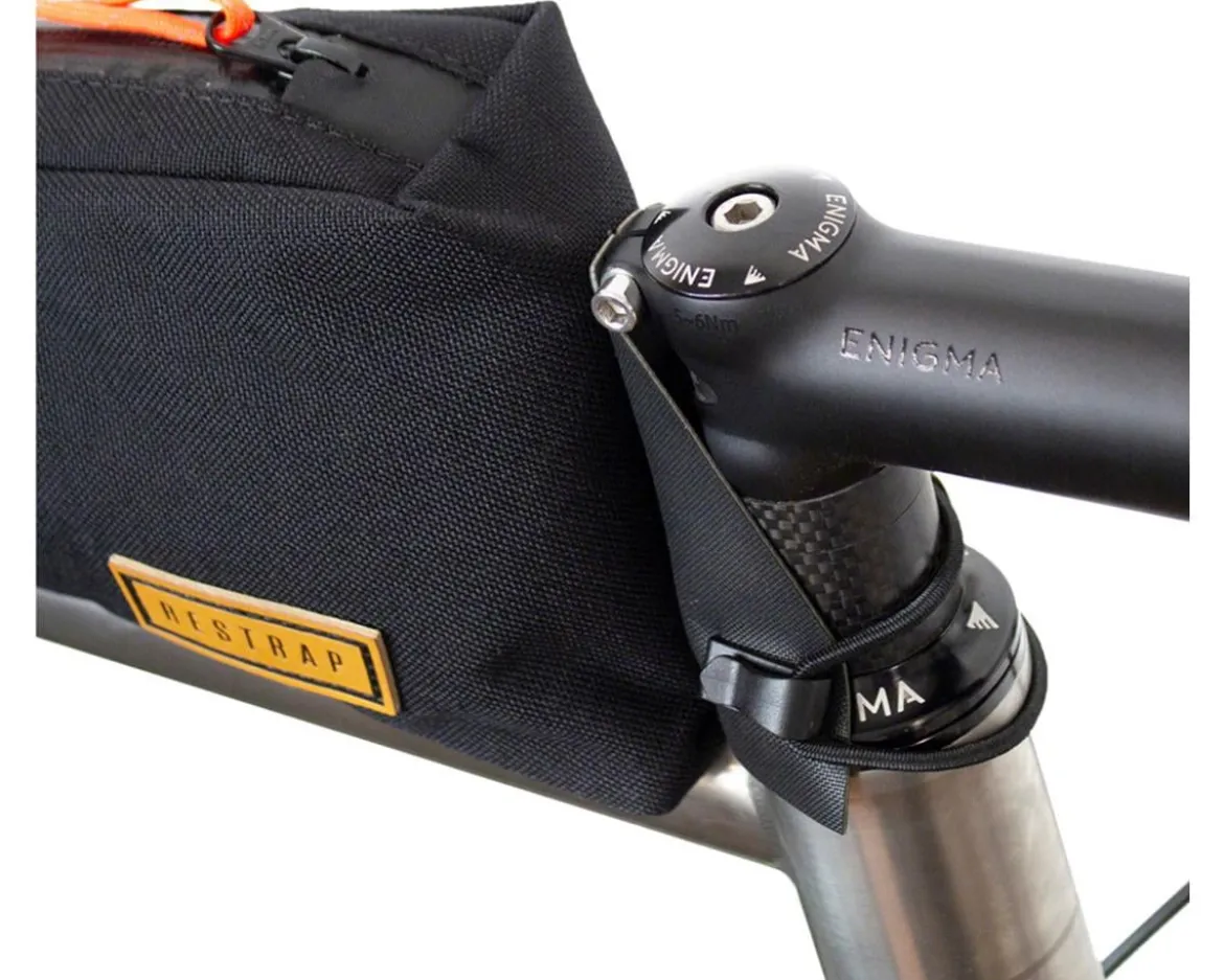 Restrap Strap-On Top Tube Bag (Black )