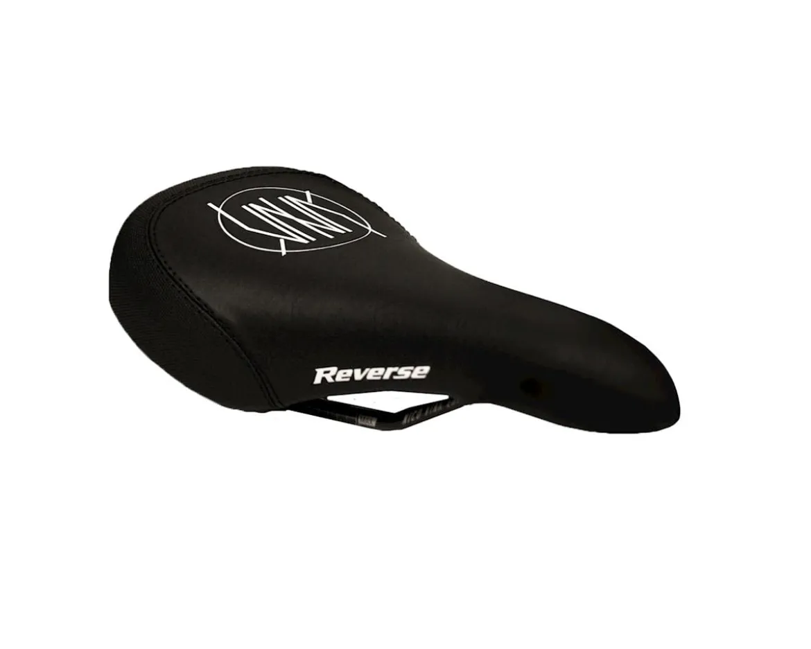 Reverse Components Nico Vink Railed Saddle (Black/White) (127mm)