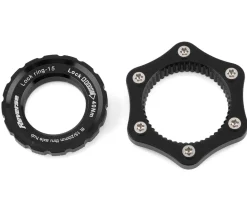 Reverse Components Centerlock to 6-Bolt Rotor Adapter (Black)