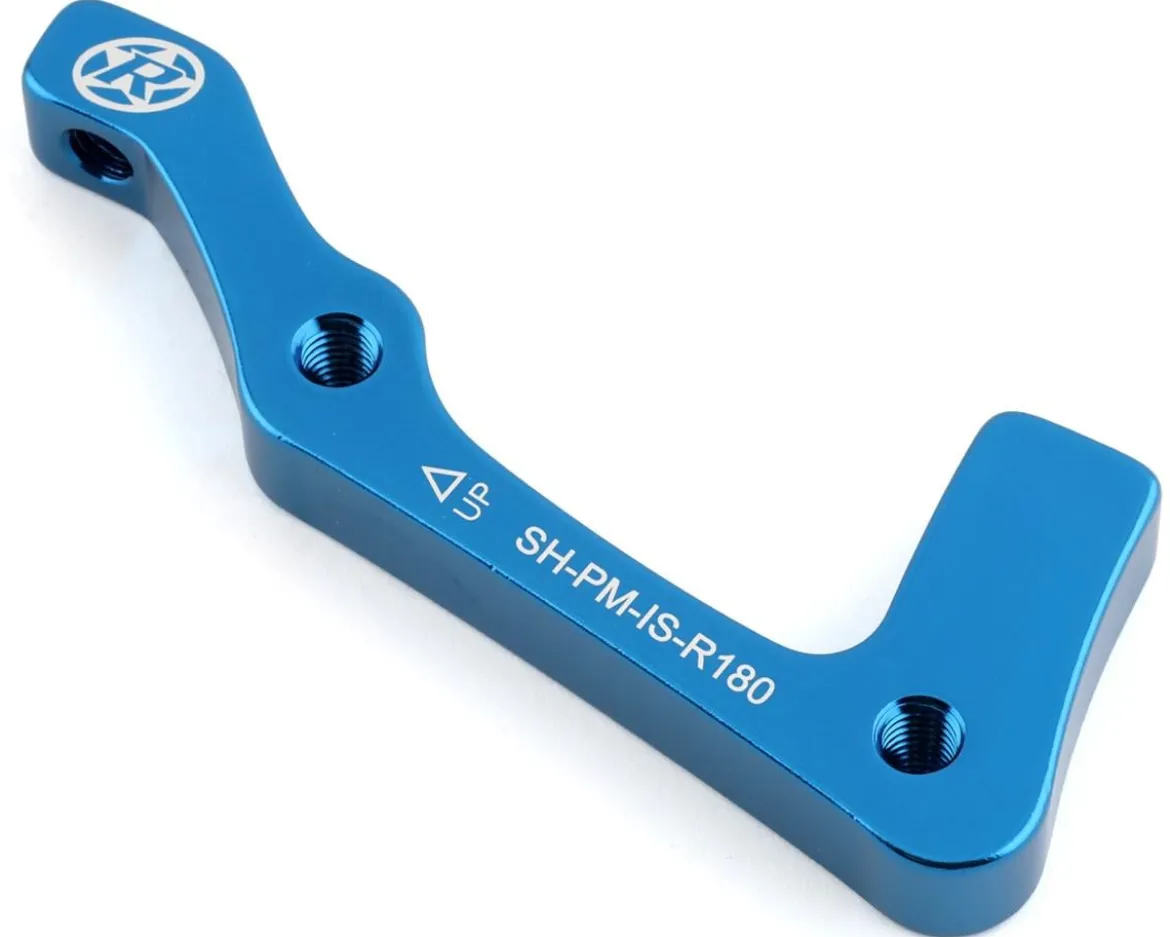 Reverse Components Disc Brake Adapters (Blue) (IS Mount | Shimano) (180mm Rear)